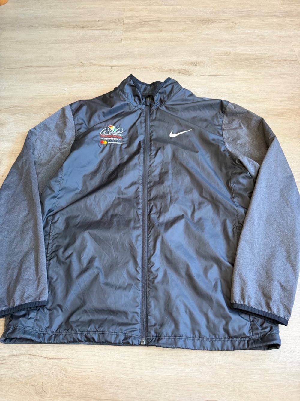 Nike Shield Windproof Full Zip Golf Jacket BAY HILL ARNOLD PALMER 726401 MENS L
